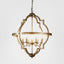 Hyatt Extra Large Hanging Lamp in Grey Iron