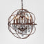Sundance Chandelier Medium Rust