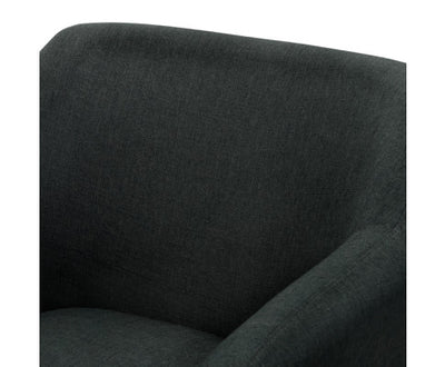 Artiss Aston Tub Accent Chair Charcoal