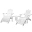 Gardeon Outdoor Sun Lounge Beach Chairs Table Setting Wooden Adirondack Patio Chair
