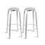 Gardeon 2x Outdoor Bar Stools Aluminum