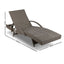 Gardeon Sun Lounge Wicker Lounger Outdoor Furniture Beach Chair Patio Adjustable Cushion Grey&Beige