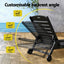 Gardeon Sun Lounge Lounger Beach Chair HDPE Patio Outdoor Furniture with Wheels Black