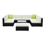Gardeon 10-Piece Outdoor Sofa Set Wicker Couch Lounge Setting Cover