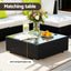 Gardeon 10-Piece Outdoor Sofa Set Wicker Couch Lounge Setting Cover
