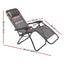 Gardeon 2PC Zero Gravity Chair Folding Outdoor Recliner Adjustable Sun Lounge Camping Beige