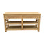 Heston Natural Oak Console Table 160cm