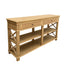 Heston Natural Oak Console Table 160cm