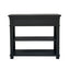 Heston Black Oak Console Table II