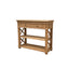 Heston Natural Oak Console Table II