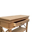 Heston Natural Oak Console Table II