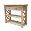 Heston Whitewash Oak Console Table II