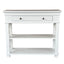 Heston White Console Table II