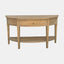 Breton Curved Console Dark Oak