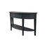 Breton Curved Console Black Oak II