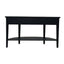 Breton Curved Console Black Oak II