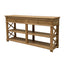 Heston Natural Oak Console Table 160cm