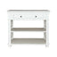 Heston White Console Table 90cm