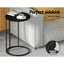 Floor Sofa Chair & Coffee Table Set, Swivel Lounge Recliner Side Tables