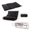 Sofa Bed Adjustable Floor Chair & TV Unit 120cm Entertainment Cabinet Set
