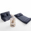Floor Lounge Sofa Bed & Coffee Table 2 Tier Marble Effect Side Table Set