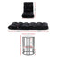 Sofa Bed Floor Lounge Recliner Foldable Chair & Side Table Bundle