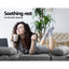 Floor Lounge Sofa Bed 2-seater Grey Fabric