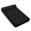 Bedding Folding Foam Mattress Portable Double Sofa Bed Mat Air Mesh Fabric Black
