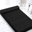 Bedding Folding Foam Mattress Portable Double Sofa Bed Mat Air Mesh Fabric Black