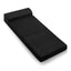 Bedding Folding Foam Mattress Portable Single Sofa Bed Mat Air Mesh Fabric Black