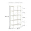 Carmel Shelving Unit - 5 Tier