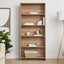 Harper 5 Tier Bookshelf Natural