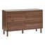 Norquay Chest of 6 Drawers Walnut