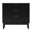 Apia Chest of 3 Drawers Black