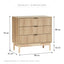 Apia Chest of 3 Drawers Natural