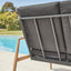 Cayo 3-piece Outdoor Corner Set Charcoal & Natural