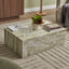 Isla Green Marble Look Coffee Table