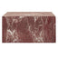 Isla Red Marble Look Coffee Table