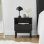 Apia Bedside Table Black (Set of 2)