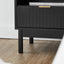 Apia Bedside Table Black (Set of 2)