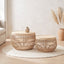 Sara Set of 2 Bamboo Coffee Tables