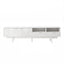 TV Unit Entertainment Unit Storage Cabinet Drawer 200cm White