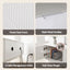 TV Unit Entertainment Unit Storage Cabinet Drawer 200cm White