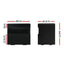 2x Bedside Table LED - HERES Black
