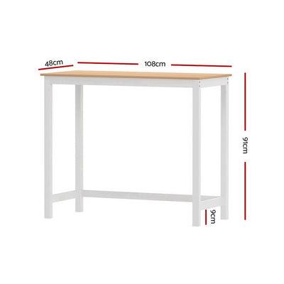 Artiss Ari Bar Table 108CM Rectangular