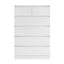 Artiss 6 Chest of Drawers - PEPE White