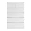 Artiss 6 Chest of Drawers - PEPE White