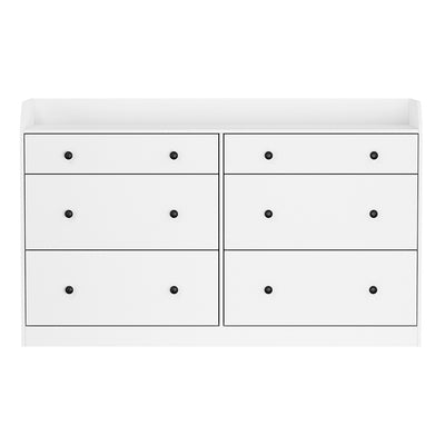 Artiss 6 Chest of Drawers - PETE White