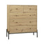 Artiss 5 Chest of Drawers - ARNO Pine