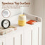 Shoe Rack Cabinet Storage Cupboard Adjustable Shelf White